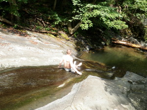 Yes. Even sliding down a natural water slide is something... Don't be afraid to get creative.